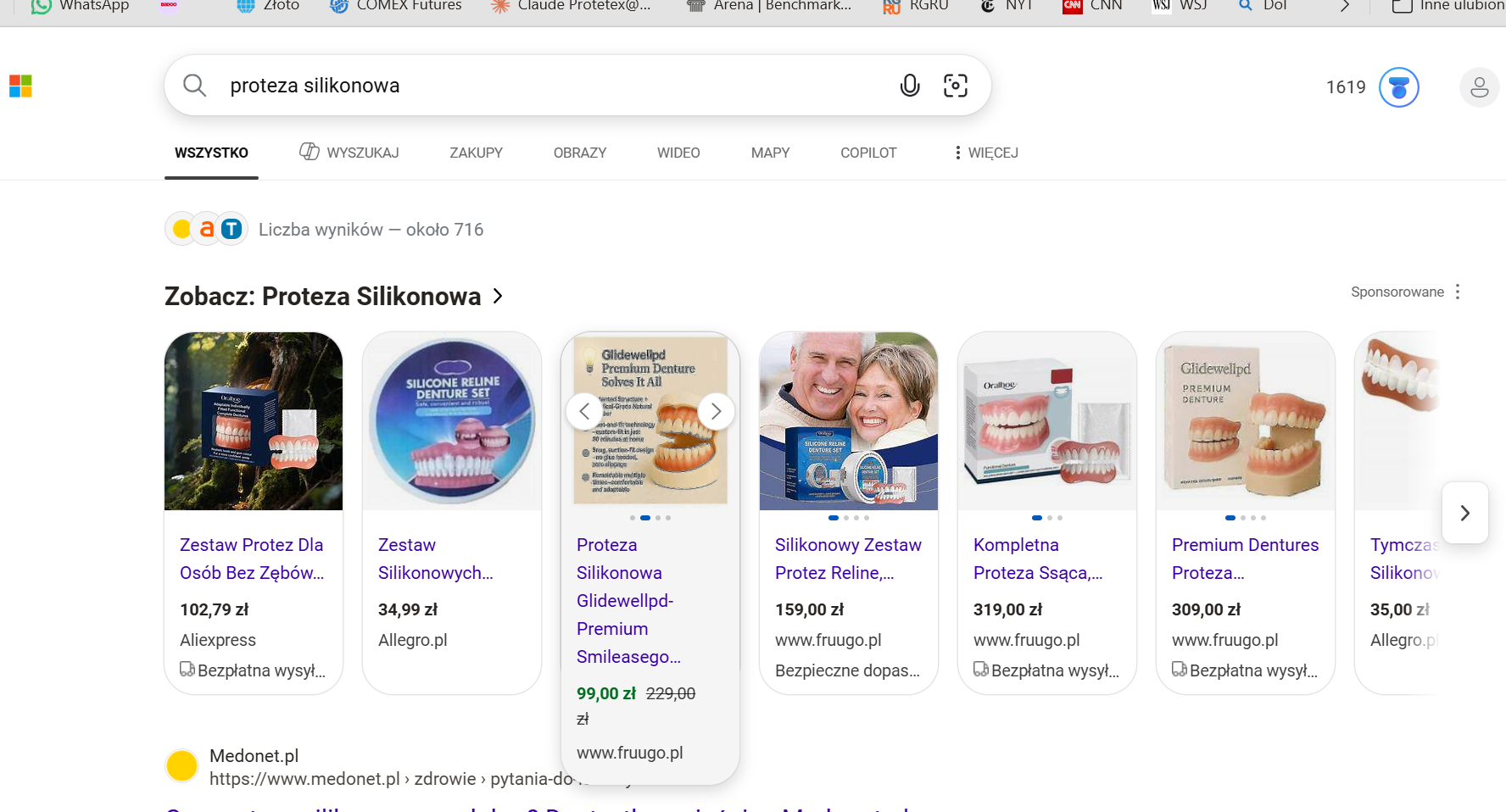 Tanie protezy silikonowe oferty na Allegro i AliExpress